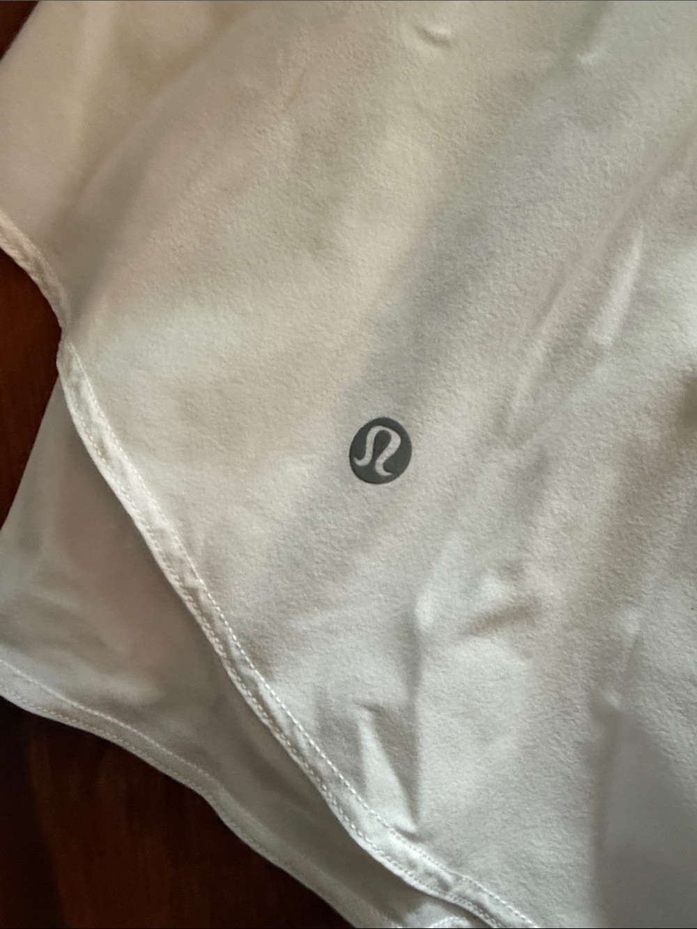 lululemon athletica White Performance skort with Reflective Logo